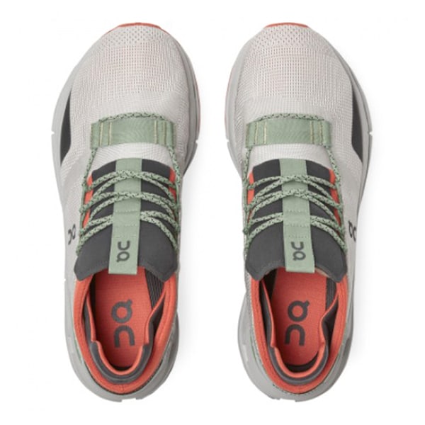 ON CLOUD 5 Herr Dam Bekväma Allround Slitstarka Halkfria Dämpande Lätta Ventilerande Dämpande Lågskor Sneakers Casual Löparskor White Orange 38