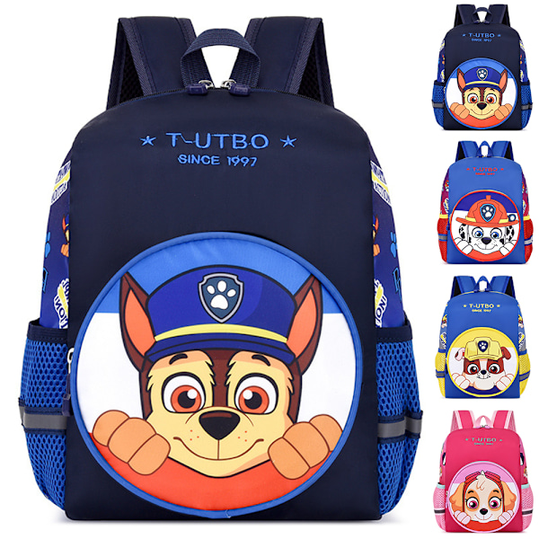 PAW PATROL Ryggsäck för Barn Pojkar Flickor Junior Resväska Skolväska C 23x18x10cm