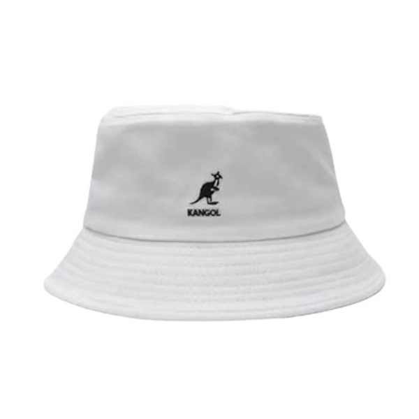 Hip-Hop Mode Klassisk Kangol Bermuda Casual Bucket Hat Kasket Sportshat White