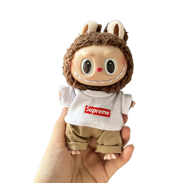 POP MART LABUBU The Monsters Pehmolelu Nukke Vaatteiden Vaihto Asut Ilman Nukkea A