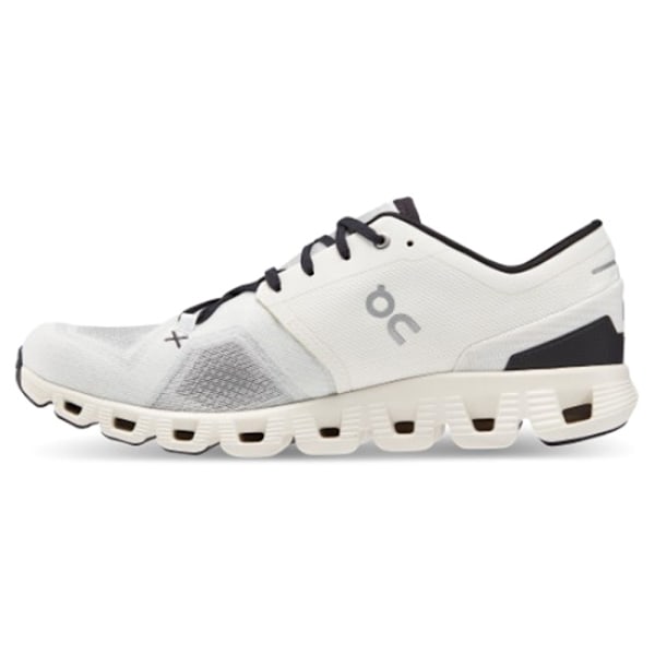 ON CLOUD 5 Herr Dam On Träningsskor Cloud X Andningsbara Sneakers Utomhus Lätta Löparskor White Black 44