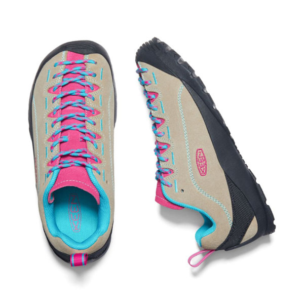 Keen Jasper Suede Sneakers Vandringsskor för dam Apricot Pink 39