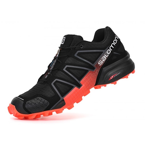 SALOMON Herr Speedcross 4 Löparskor Sneakers Vandringsskor Black Orange 44