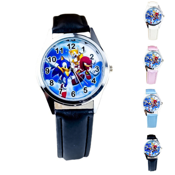 Sonic The Hedgehog Watch för barn present Black