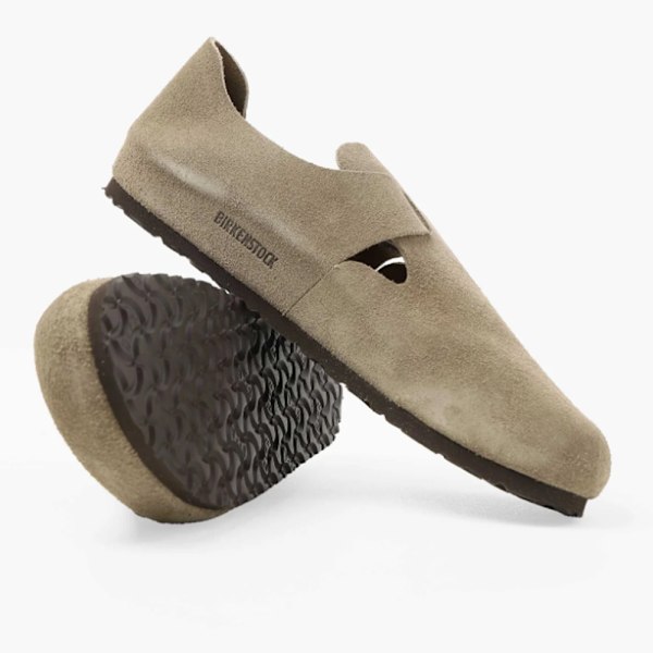 Birkenstock London Mockaskoskor Grey Green 42