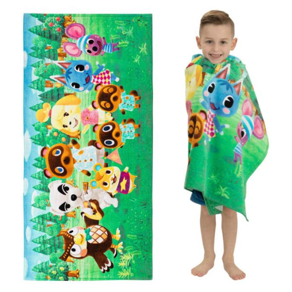 Pojkar Flickor Barn Barn Nyhet Tecknad Strandbad Badhanddukar Presenter 60*120 cm #9 60*120cm