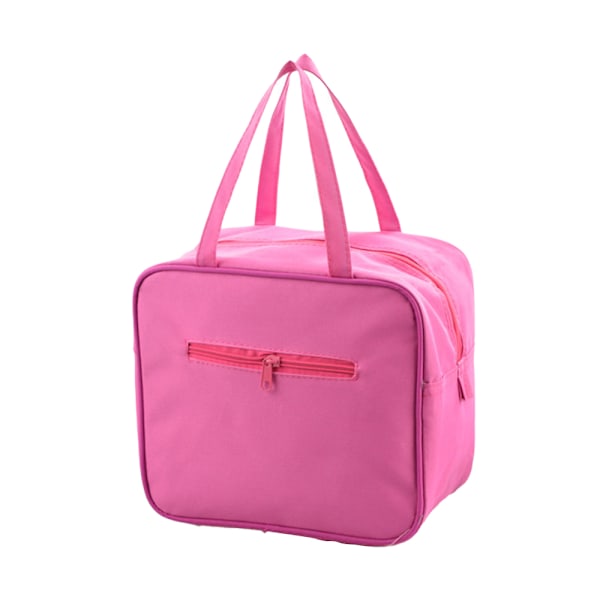 Katie Cat Lunch Bag för studenter, barn och vuxna, stor isolerad lunchväska, återanvändbar väska för arbete Rose red polka dots