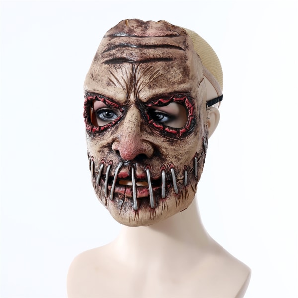 Halloween Big Mouthed Mask Heminredning Skräckmask Festdräkt