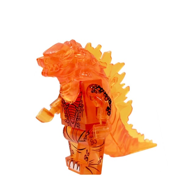 8 st/ Set Godzilla Minifigurer Monterade byggstenar Figurer Barn Leksaker Presenter 8PCS