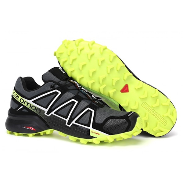 SALOMON Herr Speedcross 4 Löparskor Sneakers Vandringsskor Fluorescent Green 40
