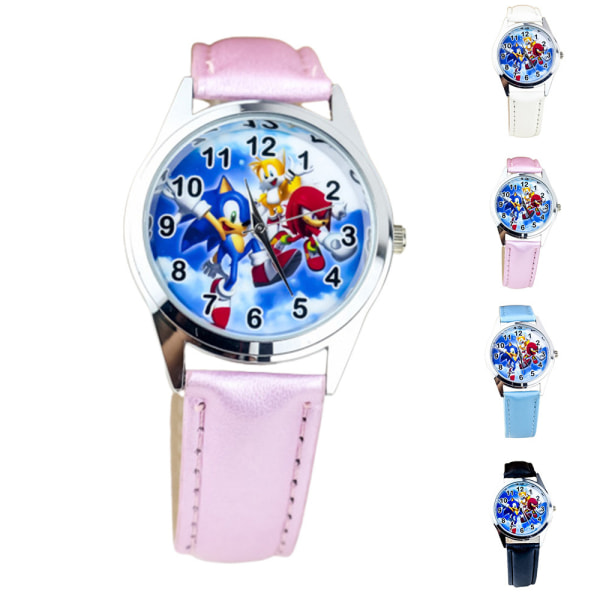 Sonic The Hedgehog Watch för barn present Pink