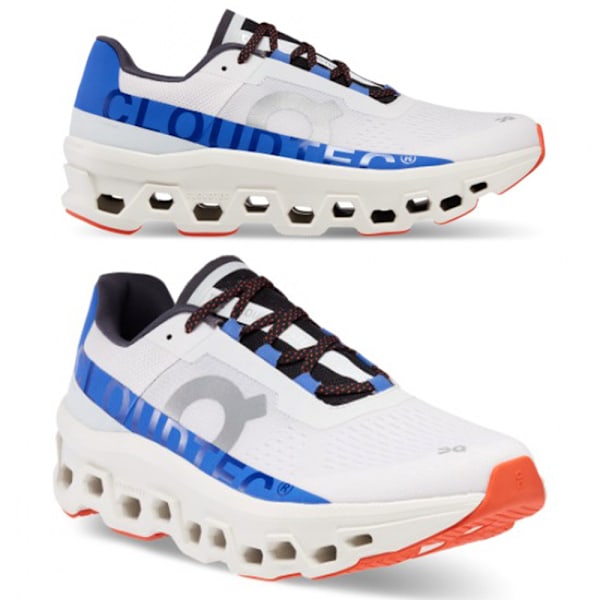 ON CLOUD 5 Herr Dam On Träningsskor Cloud X Andningsbara Sneakers Lätta Löparskor Slitstarka Halkfria Höjdökande Sneakers White Blue 45