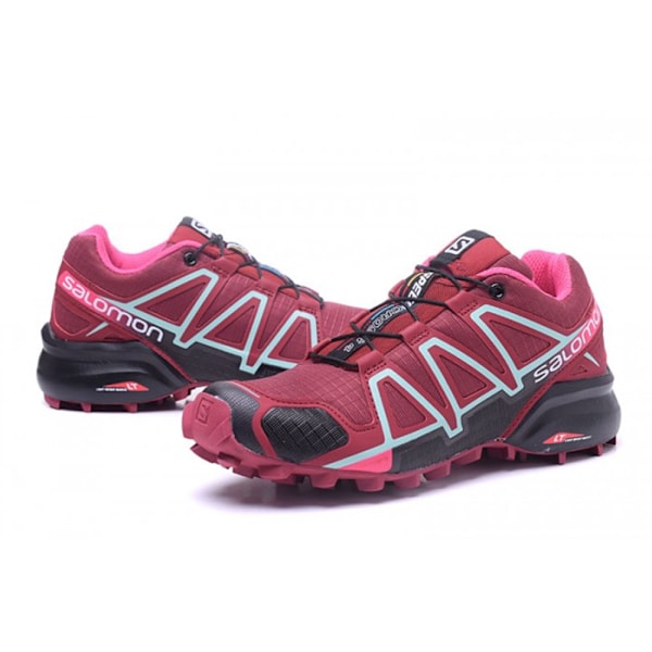 SALOMON Dam Speedcross 4 Löparskor Sneakers Vandringsskor Plum Red 41
