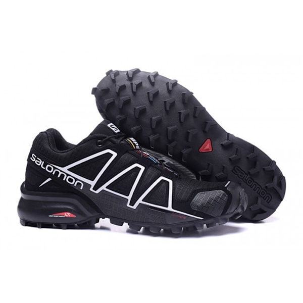 SALOMON Dam Speedcross 4 Löparskor Sneakers Vandringsskor Black White 42