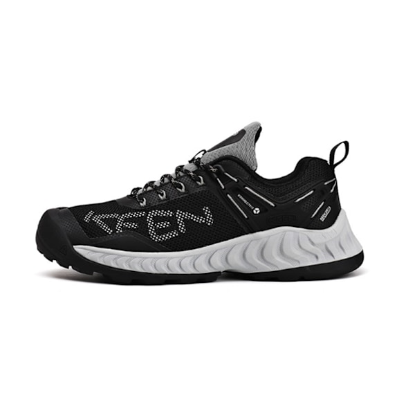 Keen NXIS EVO Vattentät Sko Herr Löparskor Träningsskor Vandringsskor Black Grey 42