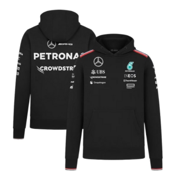 Racing F1 2024 Team Softshell Jacka Herrar Långärmad Huvtröja Kavaj M
