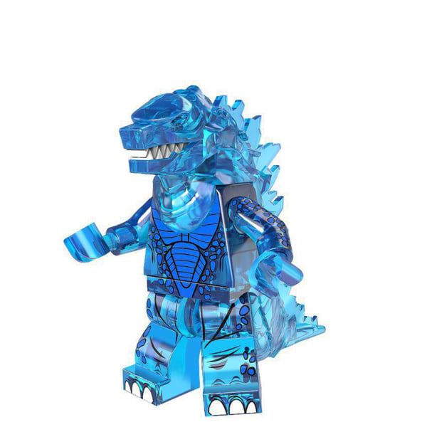 8 st/ Set Godzilla Minifigurer Monterade byggstenar Figurer Barn Leksaker Presenter 8PCS