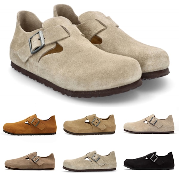 Birkenstock London Mockaskoskor Grey 41