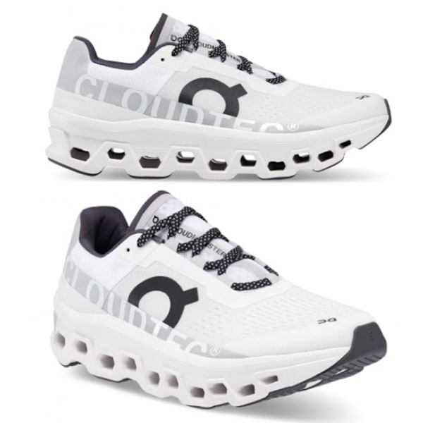 ON CLOUD 5 Herr Dam On Träningsskor Cloud X Andningsbara Sneakers Lätta Löparskor Slitstarka Halkfria Höjdökande Sneakers Pearl White 45