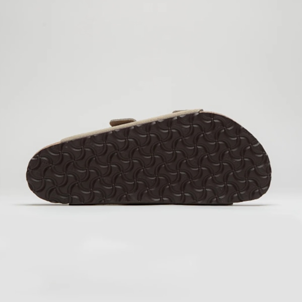 Birkenstock Arizona Mockasiner med Mjuk Fotbädd Unisex Slip On Vardagsskor Grey Green 36