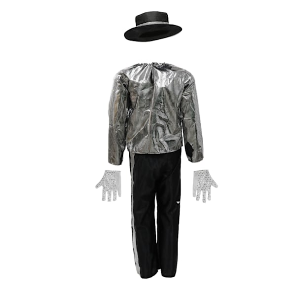 Lasten poikien Michael Jackson -asu Cosplay-tanssitähti Halloween-karnevaali Superstar-laulaja Juhlat Pojat 80-luvun 90-luvun hiphop-lava-asut M