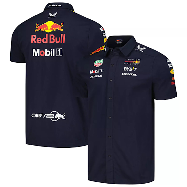 Herrarnas Red Bull Racing Kortärmad Poloshirt 2024 S