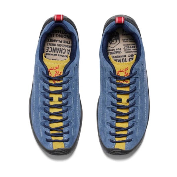 Keen Jasper Herr Suede Sneakers Utomhus Löparskor Träningsskor Vandringsskor Blue 42
