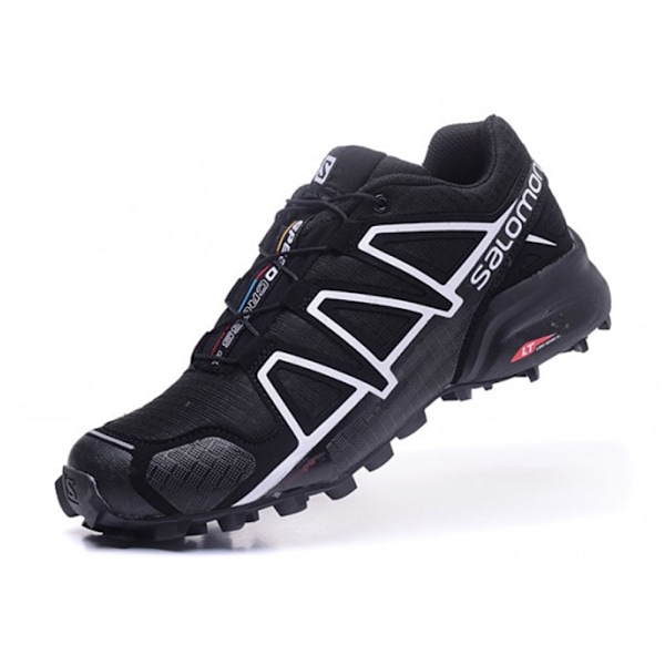 SALOMON Herr Speedcross 4 Löparskor Sneakers Vandringsskor Black White 45