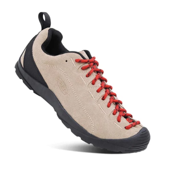 Keen Jasper Herr Suede Sneakers Utomhus Löparskor Träningsskor Vandringsskor Off White 43