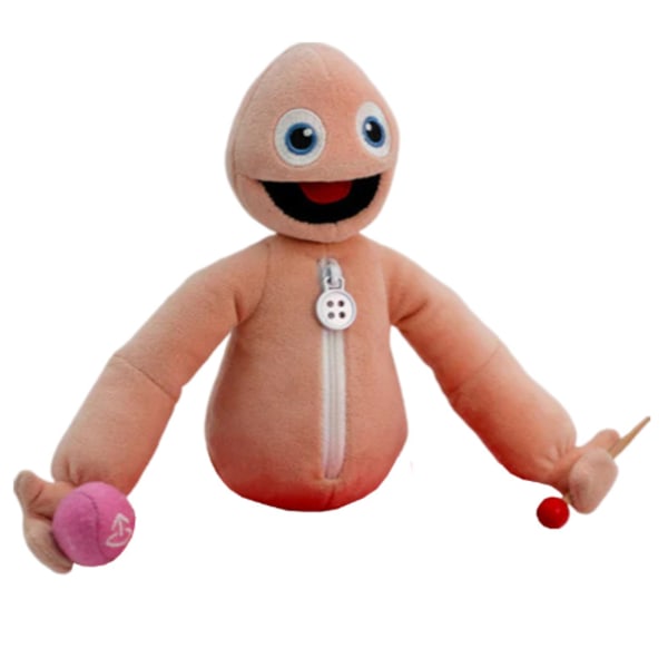 Yeeps Gjemsel Plush Doll Collection Interaktive Leker, Myk Utstoppet Dyr Putefigur Dukke Jule Bursdagsgaver til Voksne Barn Orange