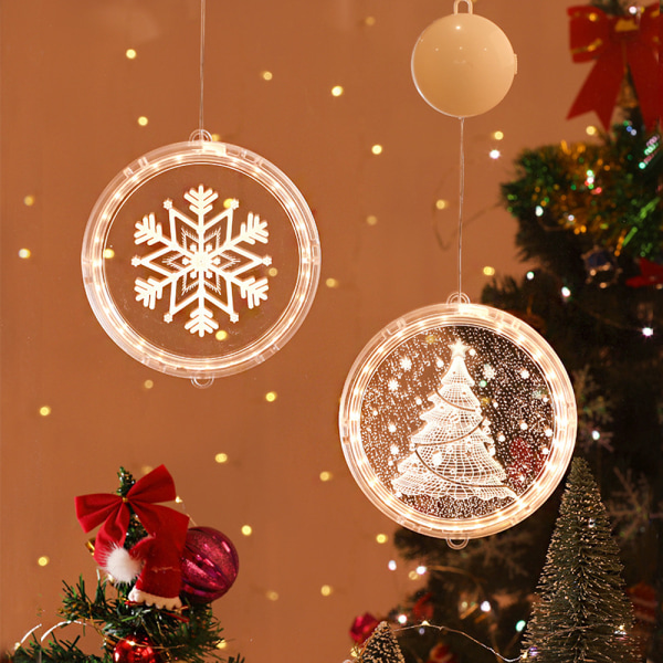 Julkrans Led String Light Garland Dekoration Ornament C