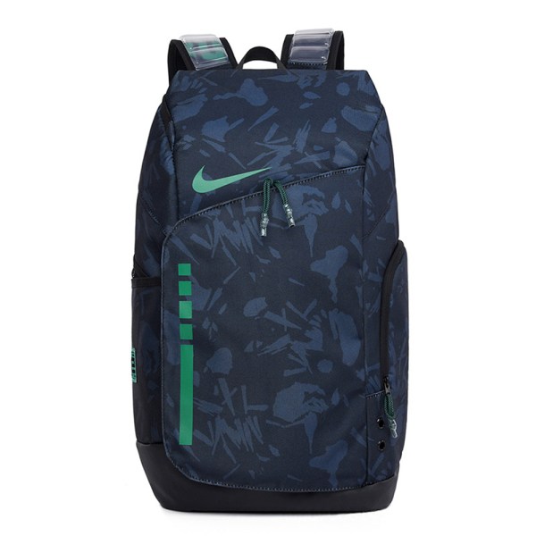 Nikes Boss Basketboll Ryggsäck Ryggsäck Skola Väska Unisex Gym Sport Resa Green