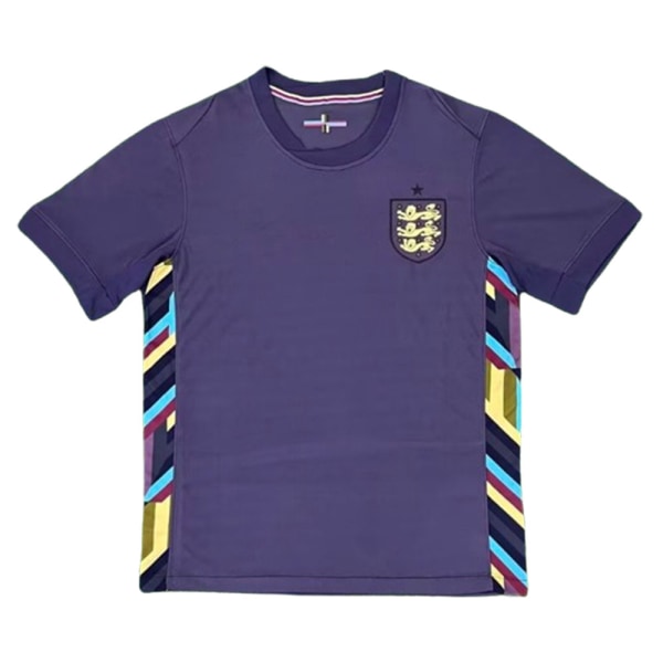 Englands Bortetröja 2024 Fotbollströja Fotbollsfans T-shirt A S