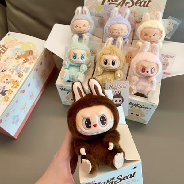 The Monsters Etciting  Plush Doll Toy Blind Box Figures ( Color Random）
