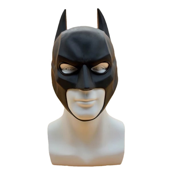 Batman Halvmask för Vuxna Män Batman Cosplay Rekvisita Halloweenmask
