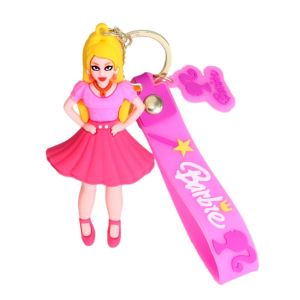 Barbie Movie Character Docka Nyckelring Väska Hängen Nyckelhållare Barnväska Presenter E