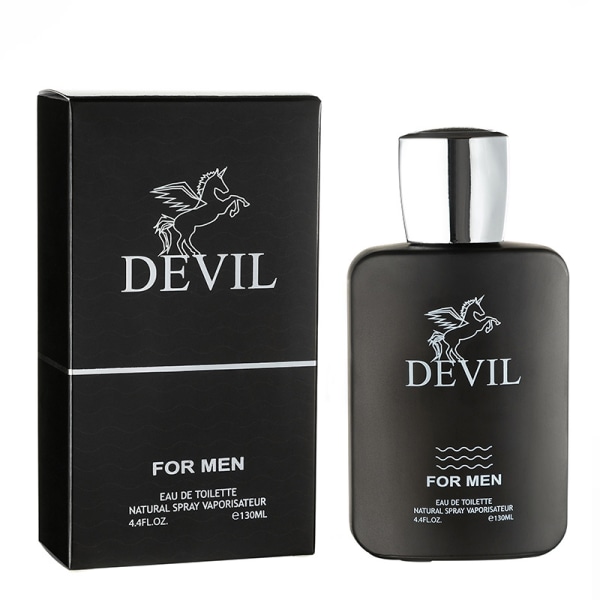 Jinbadi-märket Eau de Parfum for man，4,4Oz，130ML Svart black