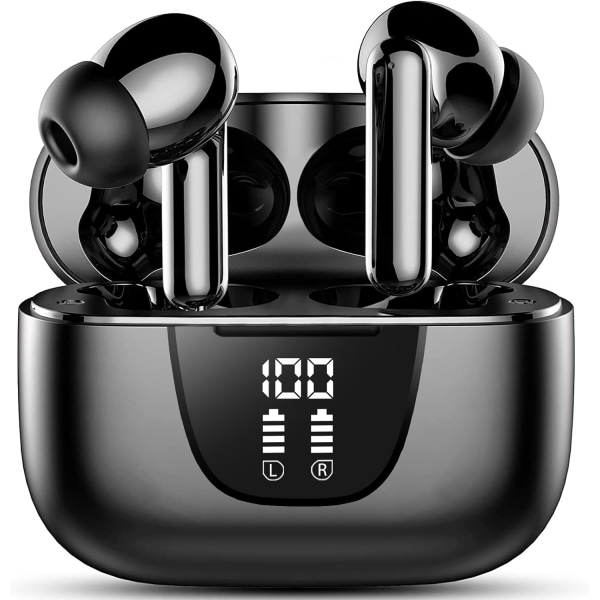 Bluetooth-hörlurar, Hörlurar Trådlösa Bluetooth 5.3 In Ear-hörlurar Y