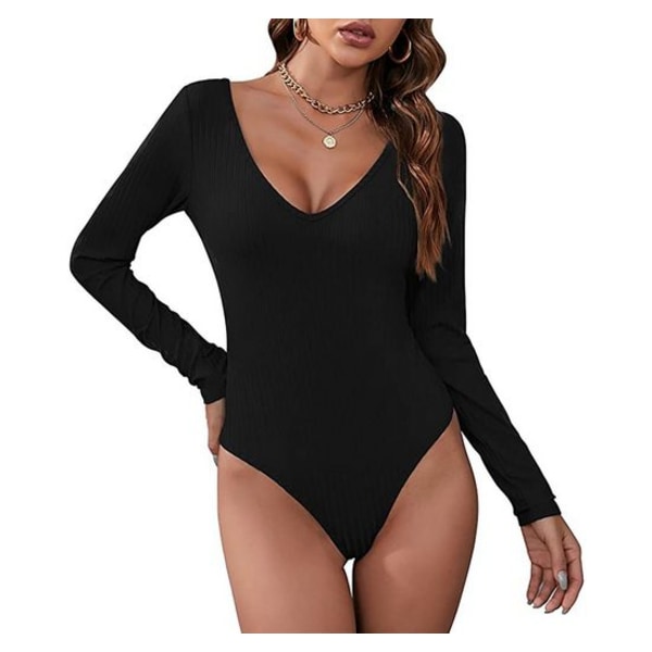 Sexy body women's long-sleeved elegant bodysuit tops bodies top overall string body with turtleneck