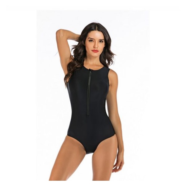 Surfing Suit One-piece sleeveless female swimsuit