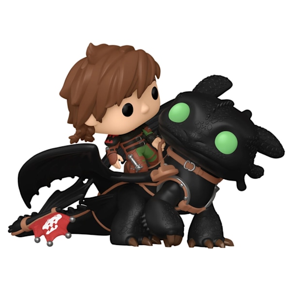 POP figure Rides Deluxe How to Train Your Dragon 2 Hiccup with Toothless MultiColor