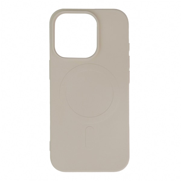 Liquid Silicone Case MagSafe for iPhone 16 Pro Max - beige Beige