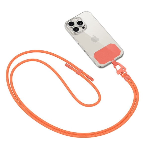 Tech-Protect C5S Rope Crossbody Strap Leash - Orange Orange