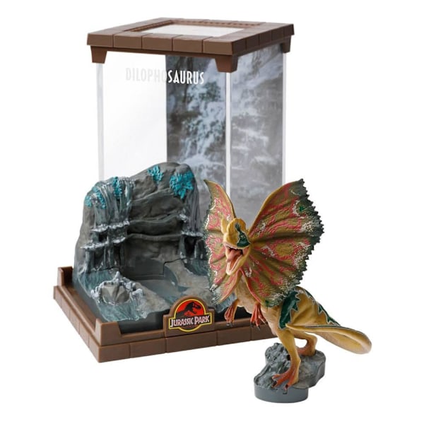 Jurassic Park Creature PVC Diorama Dilophosaurus 18 cm multifärg