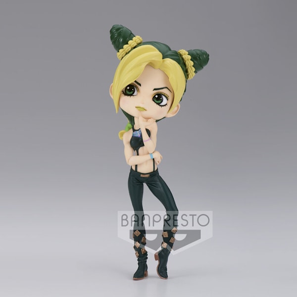 Jojos Bizarre Adventure Stone Ocean Jolyne Cujoh ver.A Q posket figur 14cm multifärg