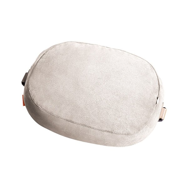 Baseus ComfortRide Series car headrest cushion with 2 materials - beige Beige