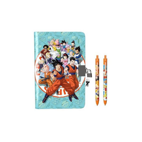 Dragon Ball 3-Piece Stationery Set Group Multicolor