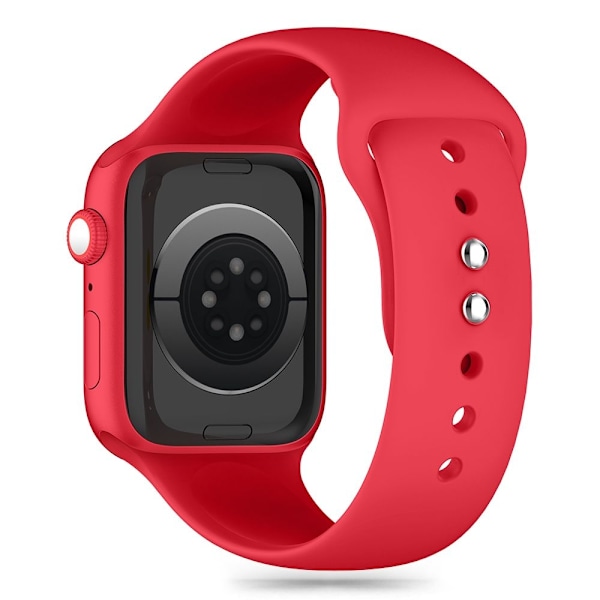 Tech-Protect Silicone Strap for Apple Watch 6 / 7 / 8 / 9 / 10 / SE / Ultra 1 / 2 (44/45/46/49 mm) - Red