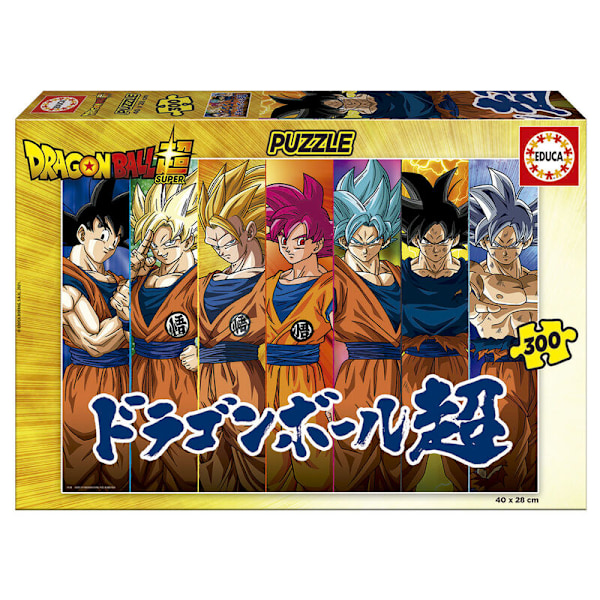 Dragon Ball Super puslespil 300 stk Multicolor