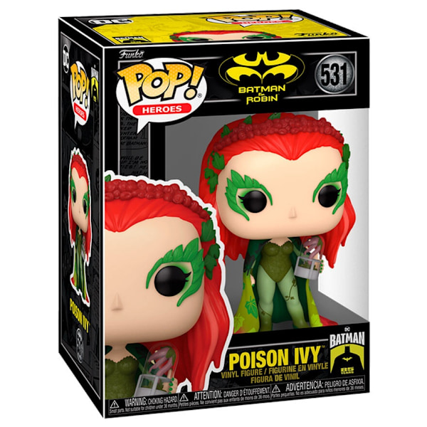 POP figure DC Comics Batman y Robin Poison Ivy Multicolor